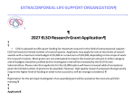 ELSO Research Grant